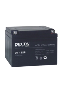 АККУМУЛЯТОР 12 В, 26 АЧ DT 1226 DELTA